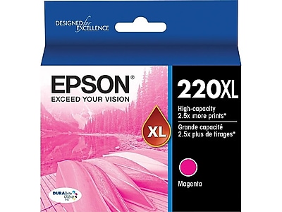 Speedy Inks Remanufactured Ink Cartridge Replacement for Epson 220XL High Capacity Magenta 